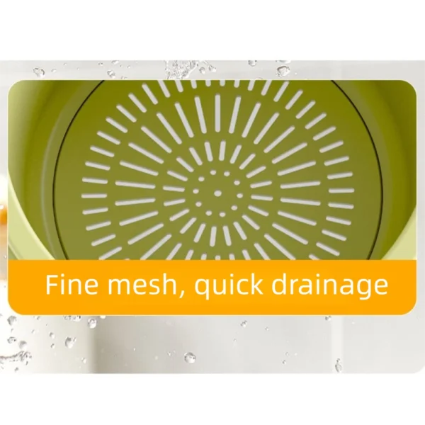 Kitchen Garbage Filter with Bottom Opening Lid – Sink Strainer Basket for Food Waste - Image 2